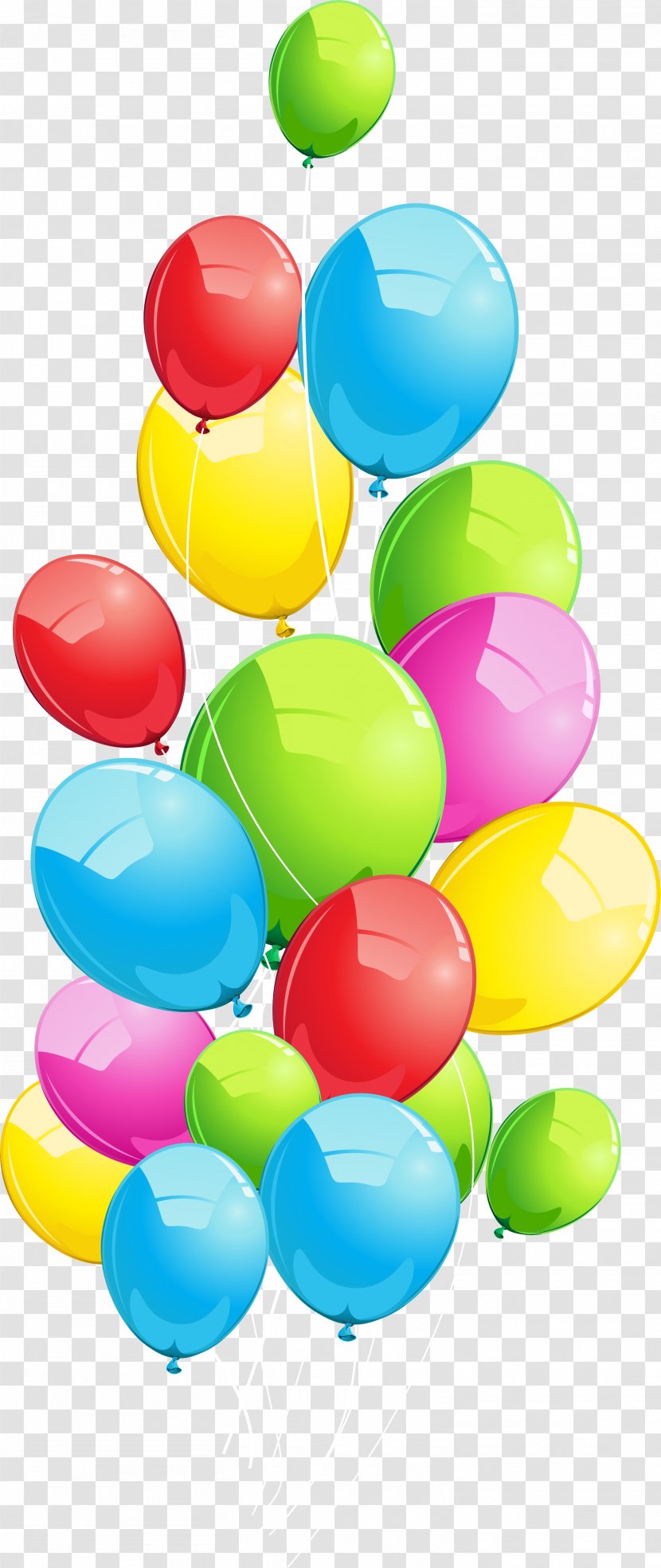 Euclidean Vector Birthday - Balloon - Color Dream Transparent PNG