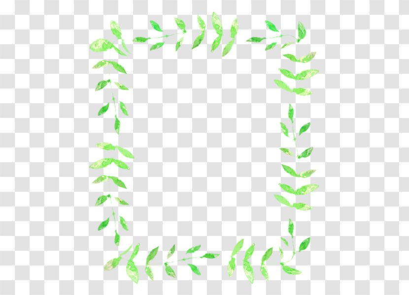Green Leaf Background - Rectangle - Plant Transparent PNG