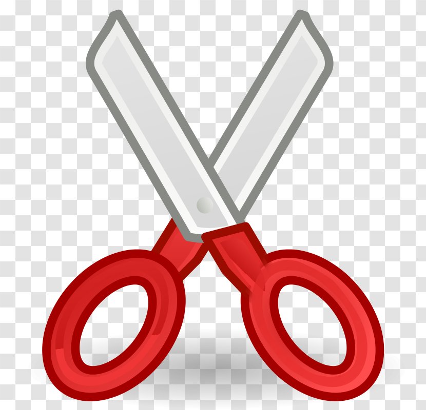 Cutting Paper Clip Art - Scissors - Hairstylist Clipart Transparent PNG