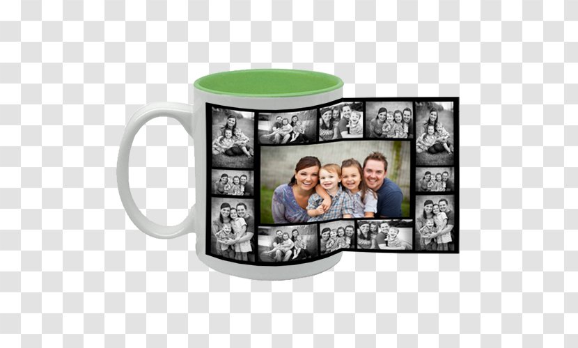 Photomontage Collage Mug Picture Frames - Poster Transparent PNG