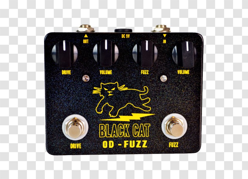 Fuzzbox Effects Processors & Pedals Distortion Овердрайв Univox Super-Fuzz - Cartoon - Bass Guitar Transparent PNG