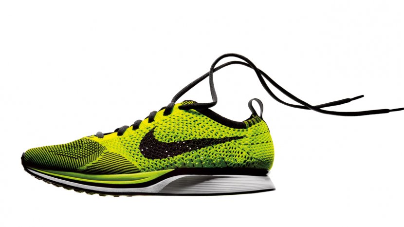 Nike Free Sneakers Flywire Shoe - Green Transparent PNG
