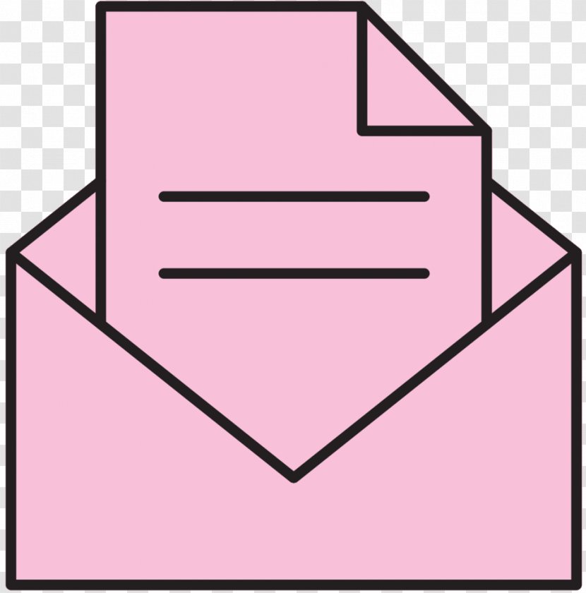 Vector Graphics Email Clip Art Stock Photography - Pink - Envelope Transparent PNG
