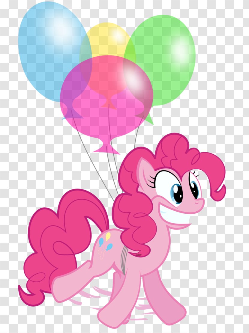 Pinkie Pie Balloon Pony Clip Art - Frame Transparent PNG