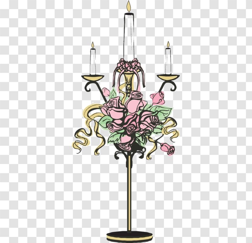 Unity Candle Wedding Bride Clip Art - Flower - Burning Candles Transparent PNG