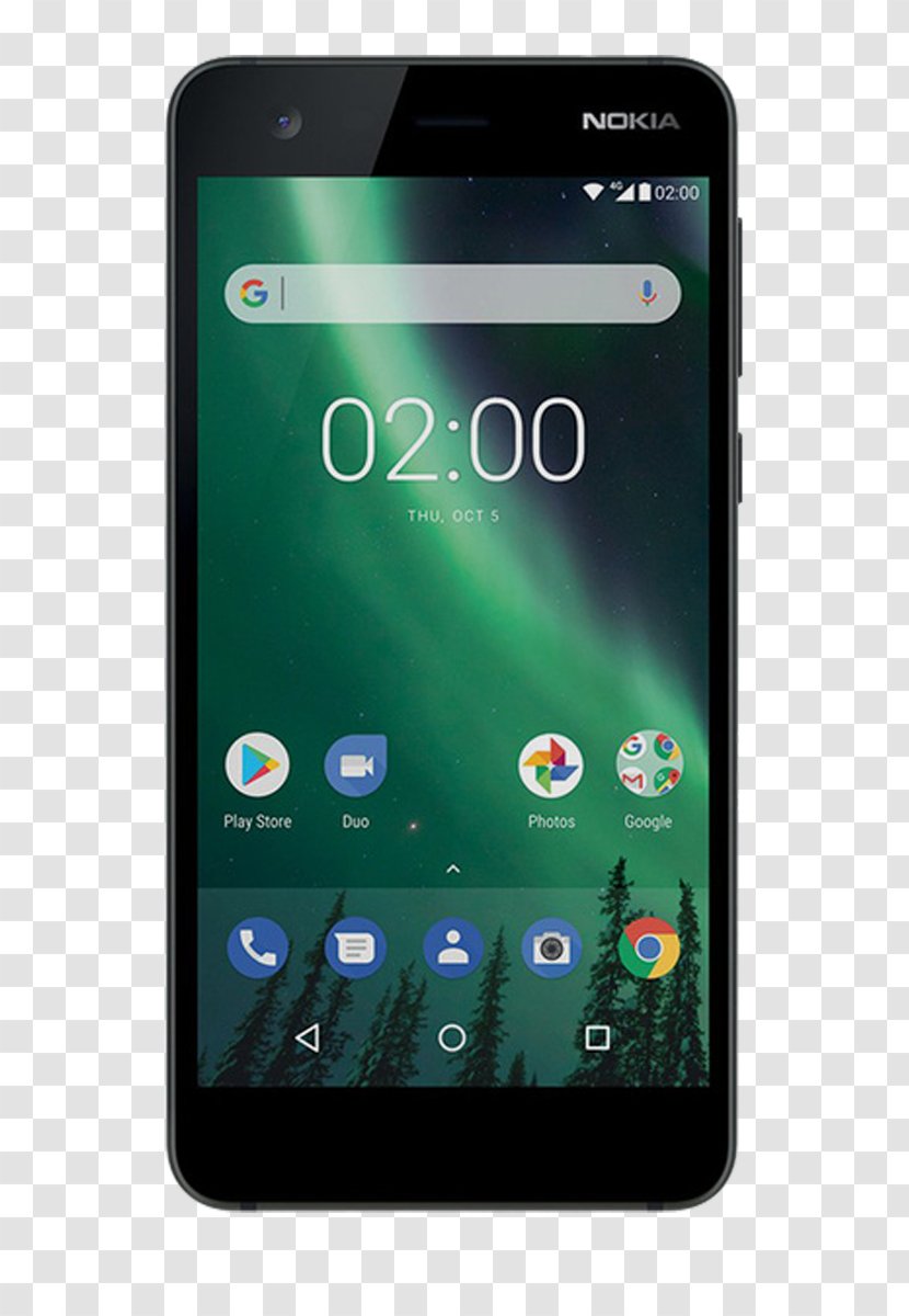 Nokia 6 諾基亞 Smartphone Qualcomm Snapdragon - Clamshell Design Transparent PNG