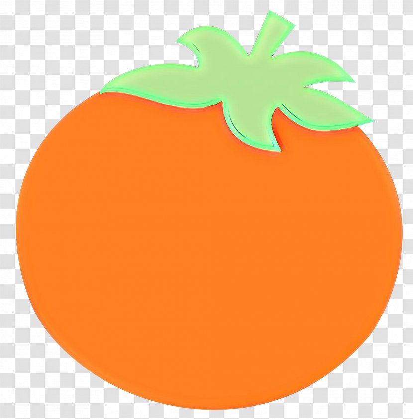 Tomato Cartoon - Orange - Sticker Transparent PNG