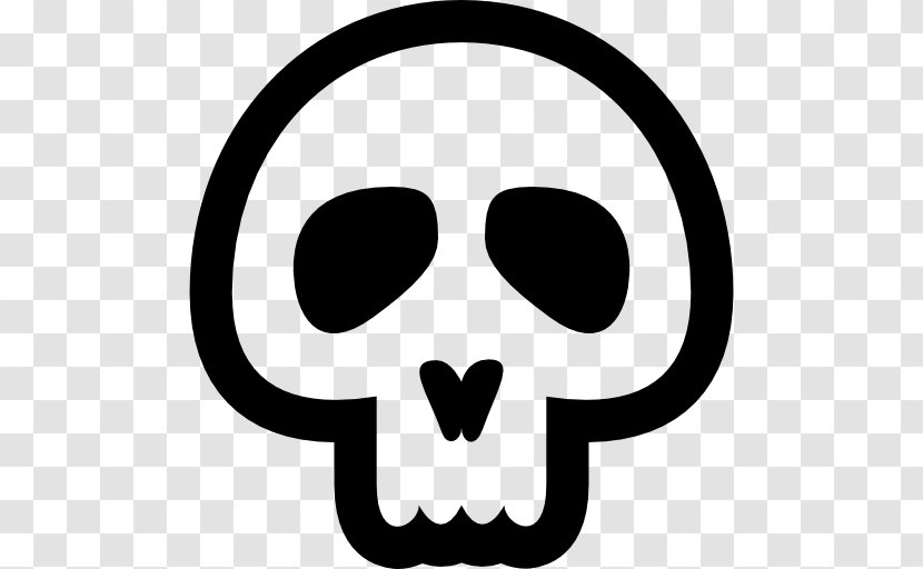 Skull Bone Clip Art Transparent PNG