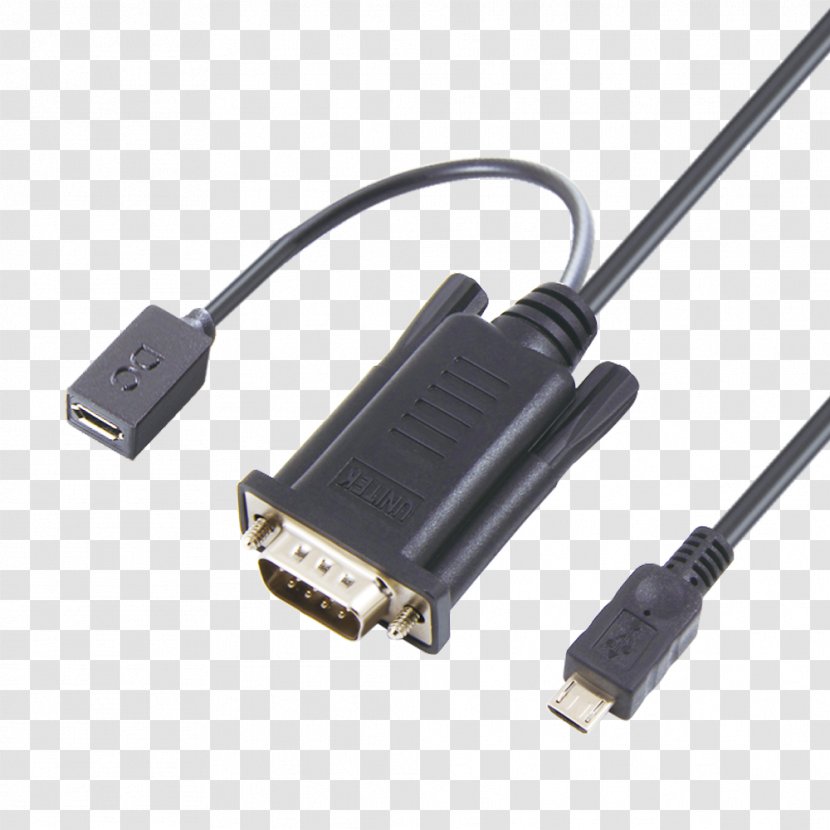 Serial Cable Adapter Electrical Connector Port USB - Firewire - Signal Transmitting Station Transparent PNG
