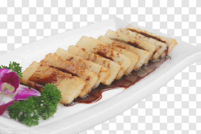 Black Sesame Rice Cake Vegetarian Cuisine Nian Gao - Brown Sugar Transparent PNG