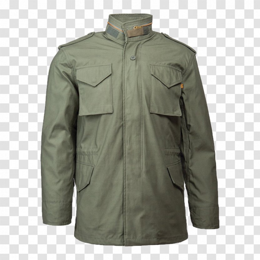 M-1965 Field Jacket Alpha Industries Coat Flight - M1965 Transparent PNG