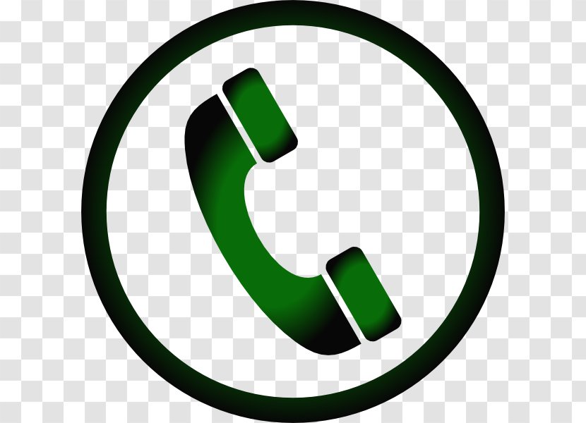 IPhone Telephone Call Clip Art - Green - Phone Icon Transparent PNG