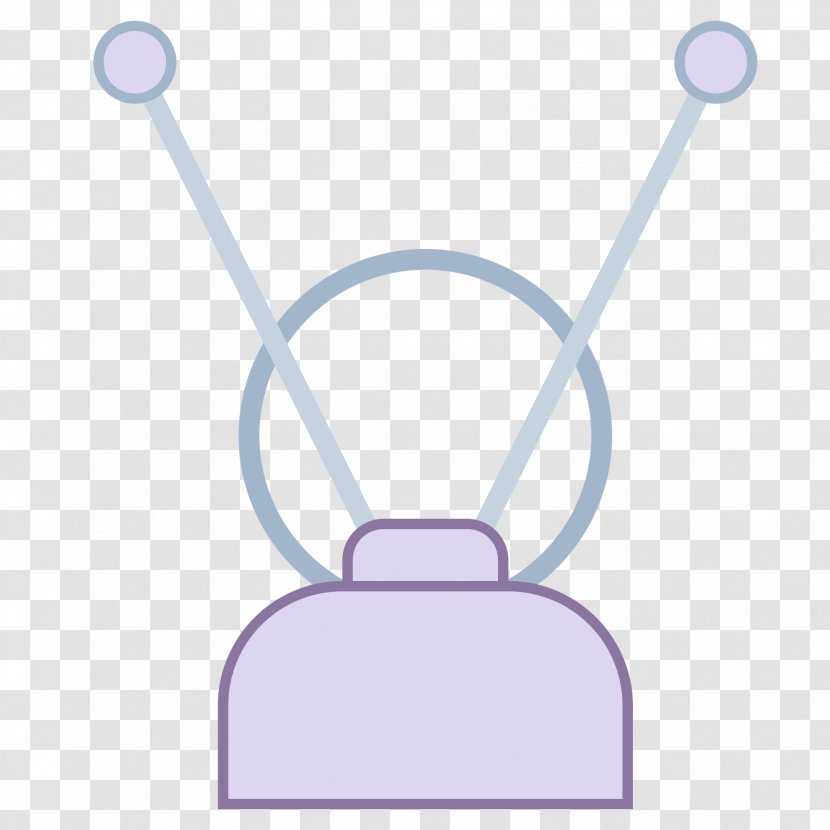 Product Design Purple Line - Antenna Icon Transparent PNG