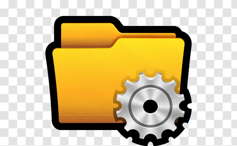 Directory File Manager - Document - Yellow Transparent PNG
