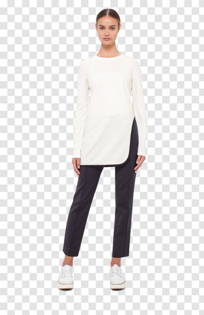 Sleeve T-shirt Shoulder Pants Shoe - Cropped Denim Jacket With Hood Transparent PNG