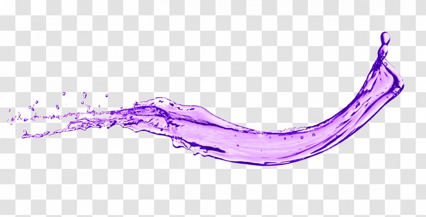 Purple Water Drop Computer File Transparent PNG