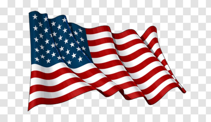 Flag Of The United States Vector Graphics Stock Photography - Veterans Day - Patriotic Waving Transparent PNG