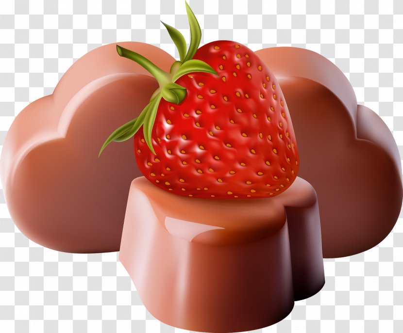 Vector Graphics Chocolate Truffle Clip Art Cake - Strawberry Transparent PNG