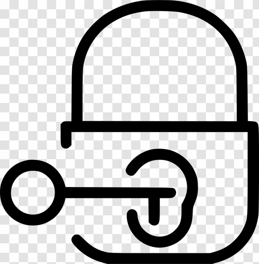 Key Lock Icon Design - Security - Padlock Transparent PNG