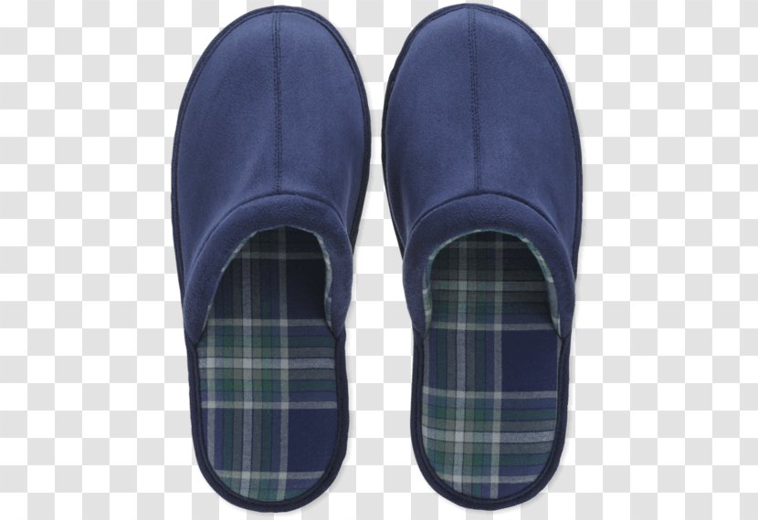 Slipper Slide Flip-flops Slip-on Shoe - Plaid Transparent PNG