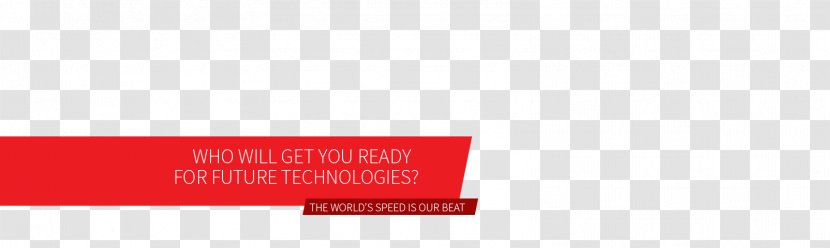 Brand Logo Font - Red - Advanced Technology Transparent PNG