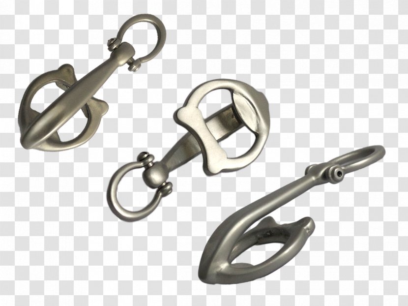 Hook Key Chains Carabiner Belt Shackle - Metal - Anchor Material Transparent PNG