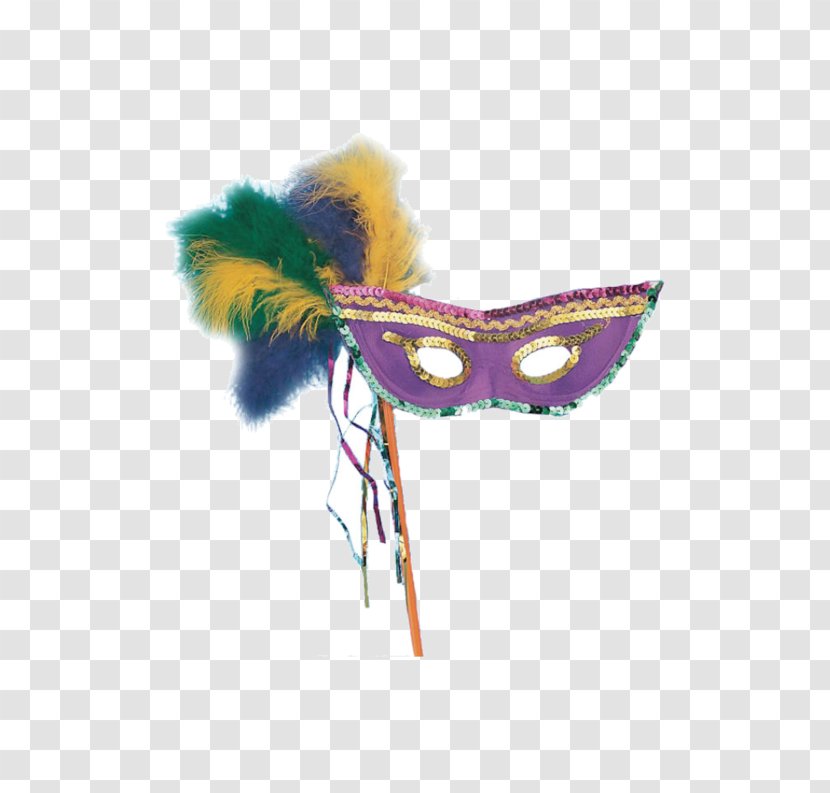 Butterfly Insect Pollinator Wing Feather - Mardi Gras Transparent PNG