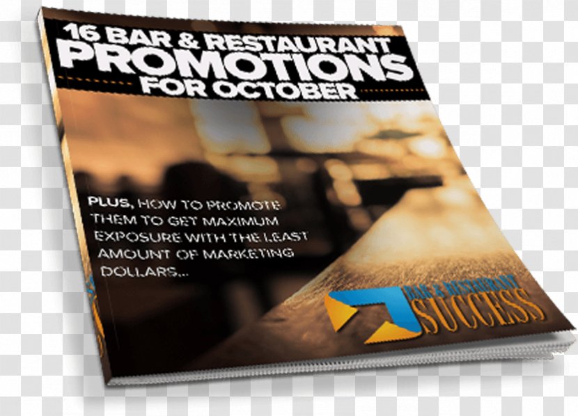 Advertising Brand Product - Book - Restaurant Magazine Ad Transparent PNG