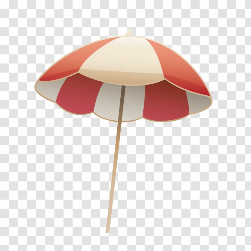 Umbrella Beach Euclidean Vector - Product Design - Summer Umbrellas Transparent PNG