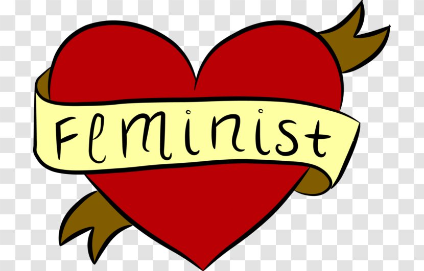 Feminism Feminist Art Text Sticker Clip - Cartoon - Lgbt Transparent PNG