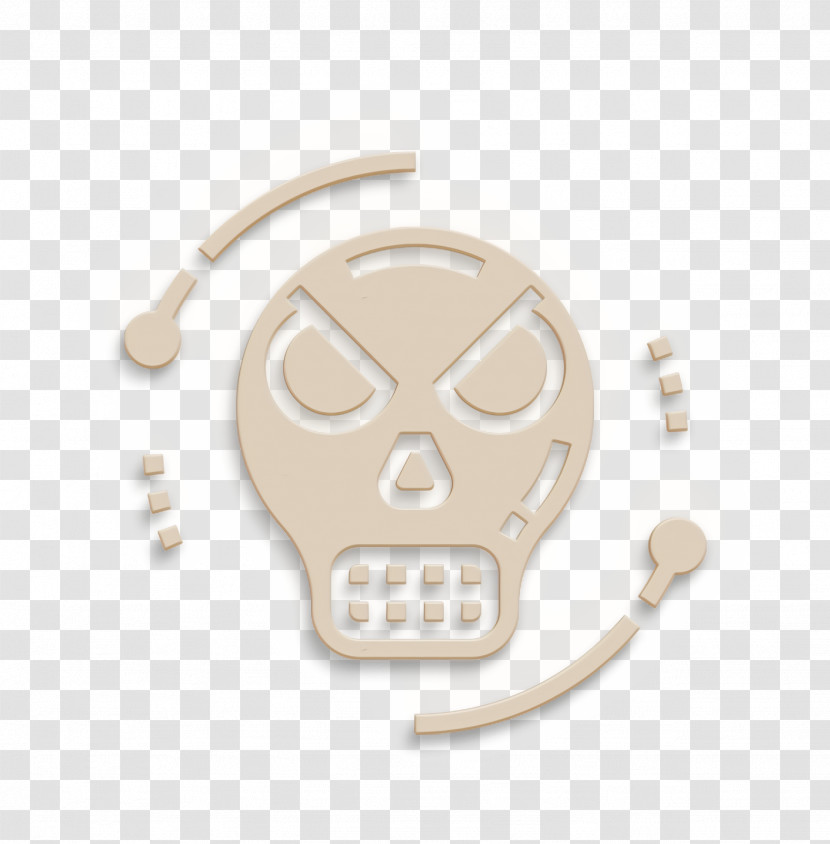 Skull Icon Cyber Crime Icon Poison Icon Transparent PNG
