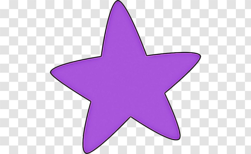 Violet Purple Star Transparent PNG