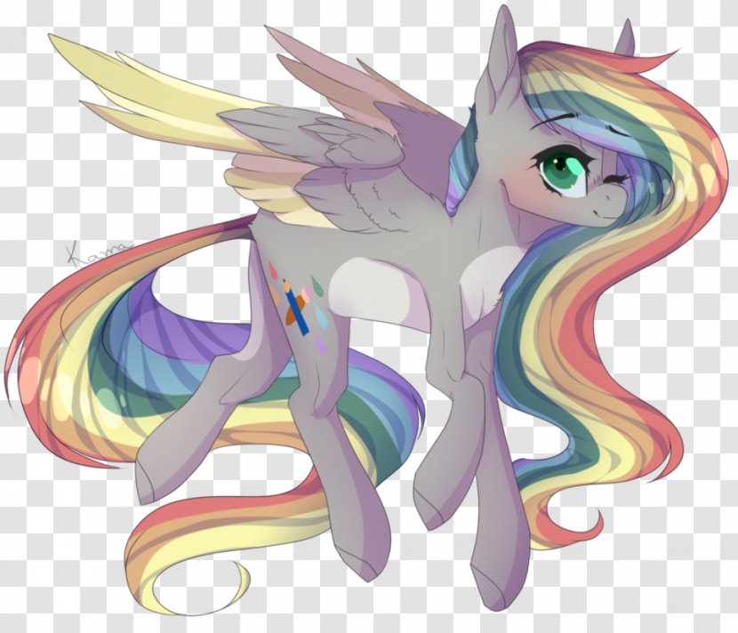 Horse Pony Mammal Animal - Flower - Color Drop Transparent PNG