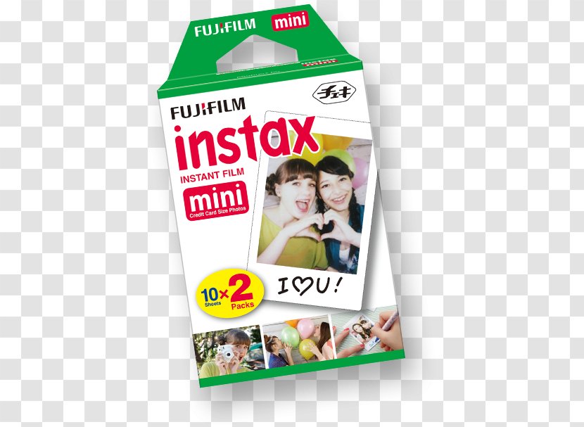 Photographic Film Fujifilm Instax Mini Instant Transparent PNG
