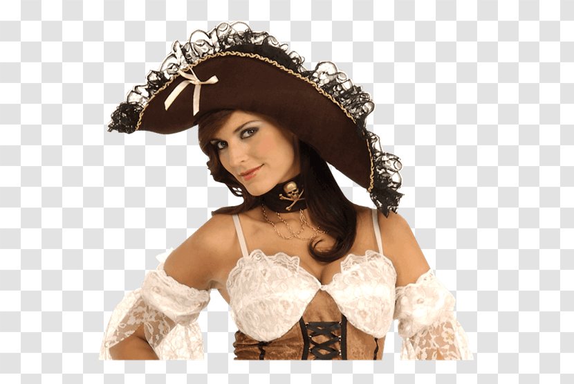 Costume Piracy Hat Clothing Woman - Heart Transparent PNG