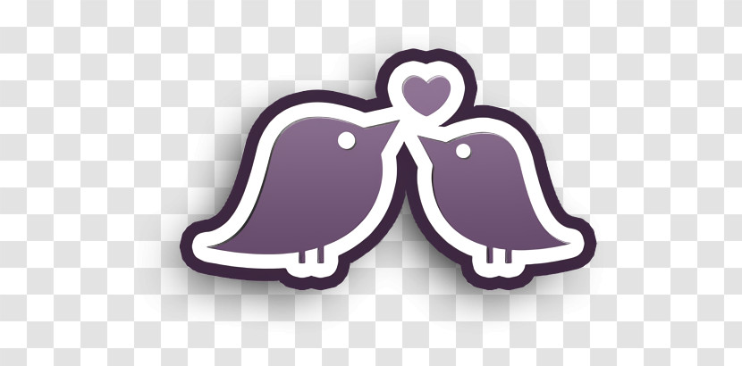 Bird Icon Love Is In The Air Icon Animals Icon Transparent PNG