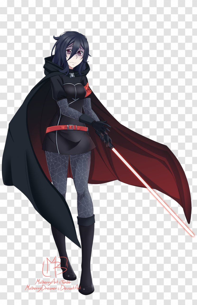 Yandere Simulator Darth Maul Anakin Skywalker Sith - Future Diary - Mulberry Transparent PNG