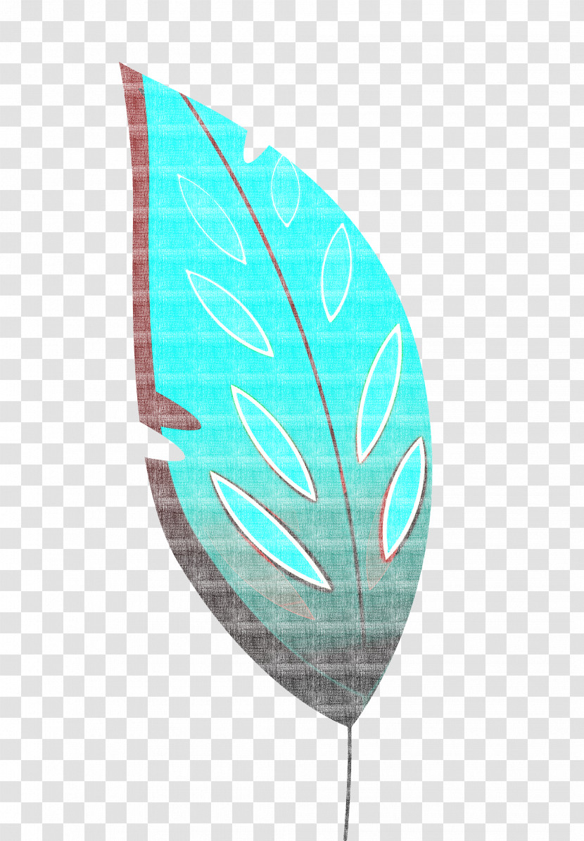 Leaf Turquoise Plants Biology Plant Structure Transparent PNG