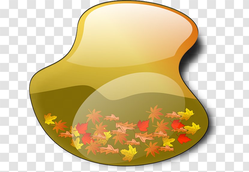 Autumn Clip Art - Yellow - Greenery Transparent PNG