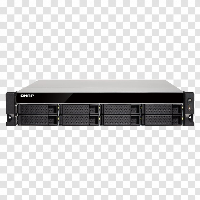 Network Storage Systems 19-inch Rack QNAP TS-873U-RP Systems, Inc. TS-863U-4G - Disk Array Transparent PNG