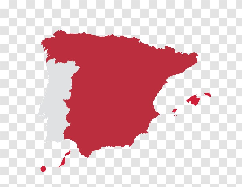 Spain Vector Graphics Map Stock Photography Image - Blank Transparent PNG