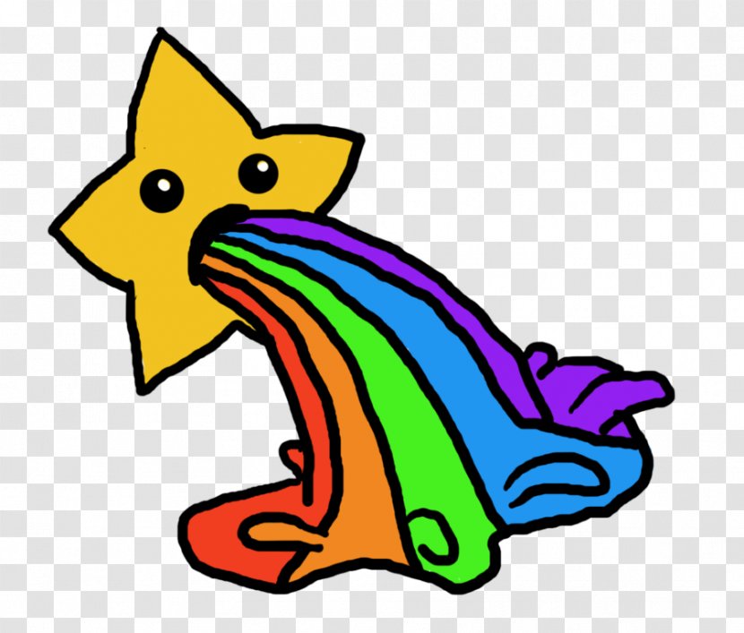 Rainbow Puke Emoji Clip Art - Beak Transparent PNG