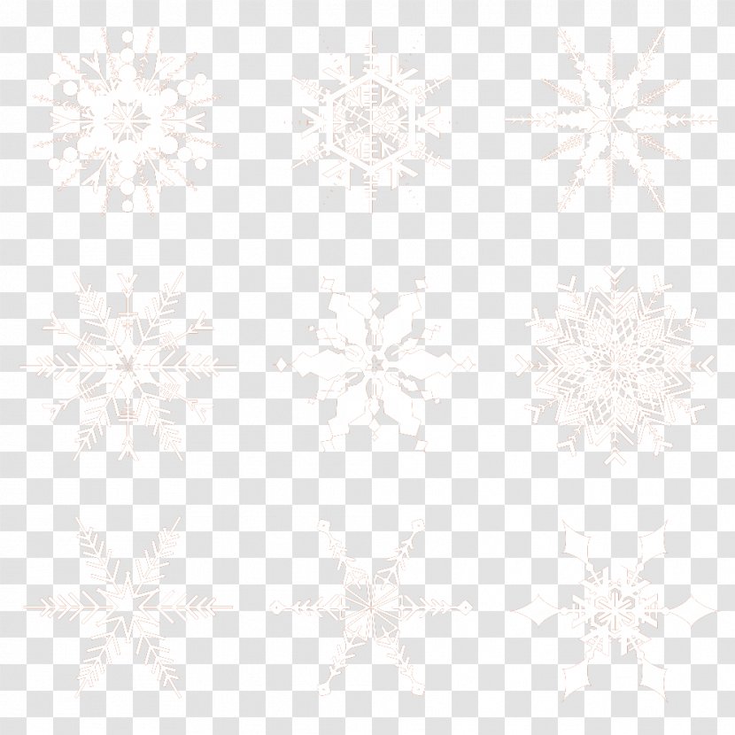 Idea Pattern - Fundal - Winter Snowflake Creative Collection Transparent PNG