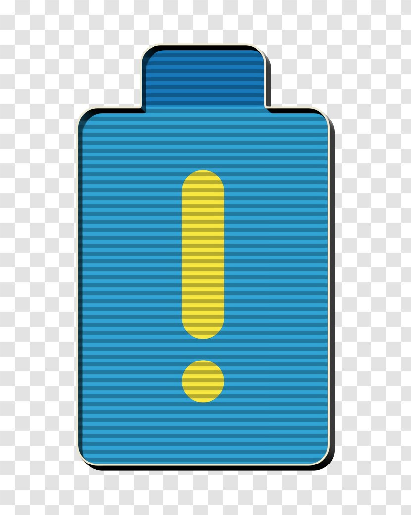 Battery Icon Level Charge - Rectangle Electric Blue Transparent PNG