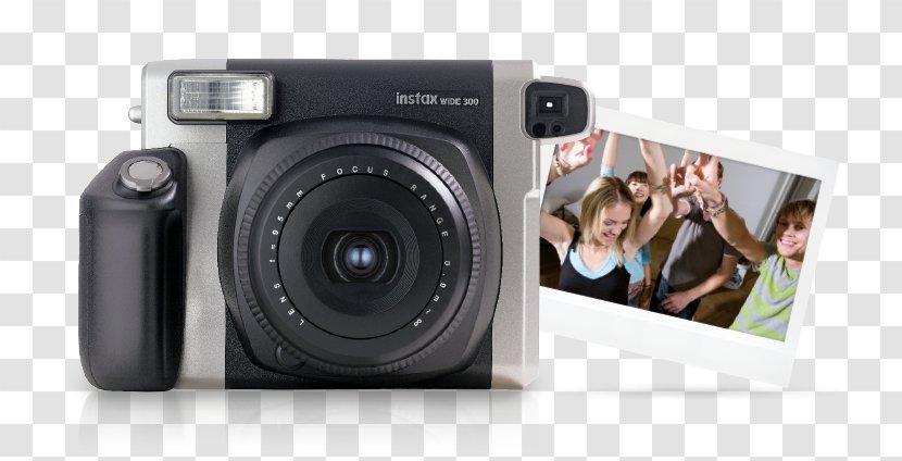 Fujifilm Instax Wide 300 Instant Camera Photography - Digital - Polaroid Sx70 Transparent PNG