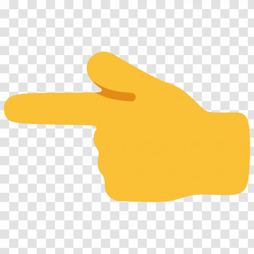 Emoji Finger Hand Index Gesture - Wikimedia Commons Transparent PNG