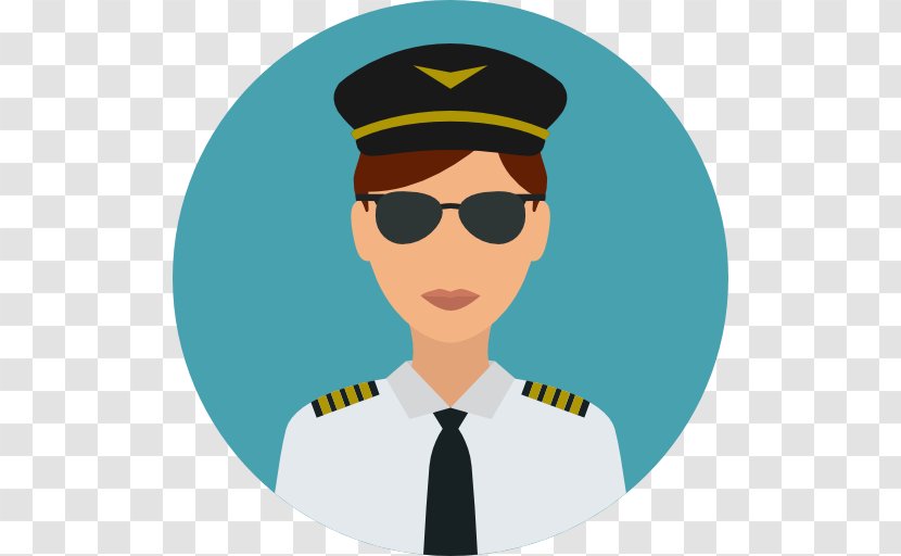 Airplane Avatar - Pilot Transparent PNG