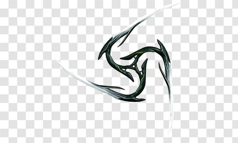 Warframe Dark Sector Glaive Weapon Blade - Shield Transparent PNG