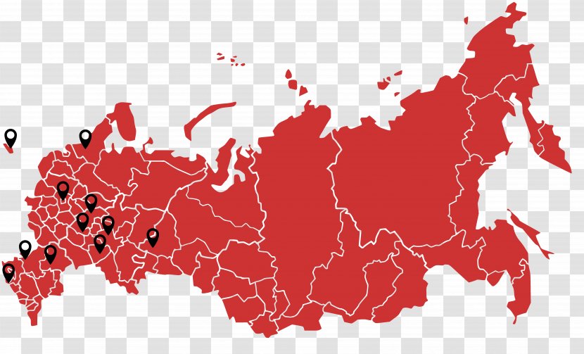 Moscow Russian Presidential Election, 2000 2012 United Russia Map - RUSSIA 2018 Transparent PNG