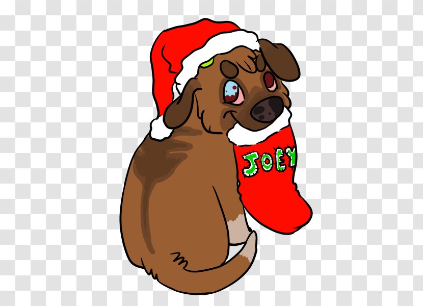 Puppy Dog Breed Santa Claus Christmas Ornament Transparent PNG